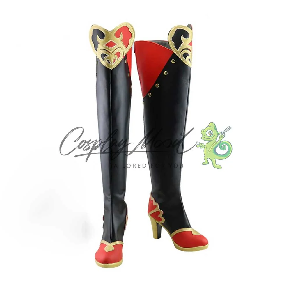 Stivali Cosplay Riddle Rosehearts Dorm Uniform Disney Twisted Wonderland