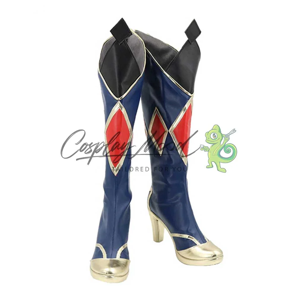 Stivali Cosplay Rosaria Genshin Impact