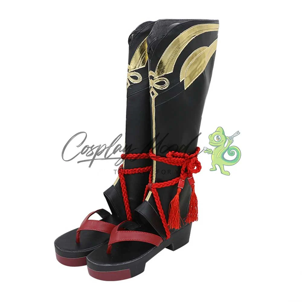 Stivali Cosplay Heizou Shikanoin Genshin Impact - immagine 4