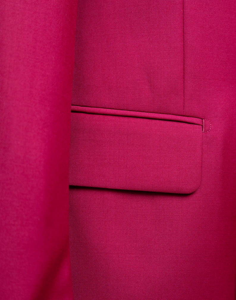 Giacca Perugino Rosso Corallo - immagine 7