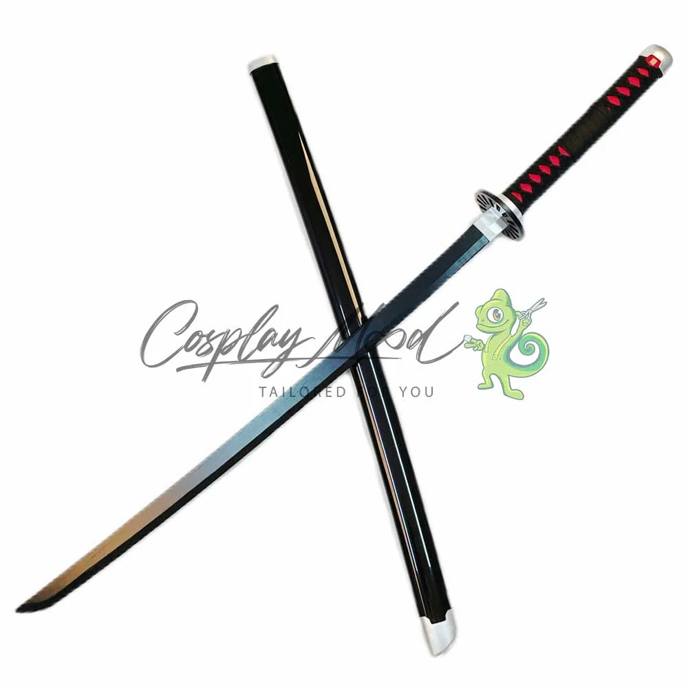 Accessorio Cosplay Spada in legno di bamboo Tanjiro Kamado Demon Slayer