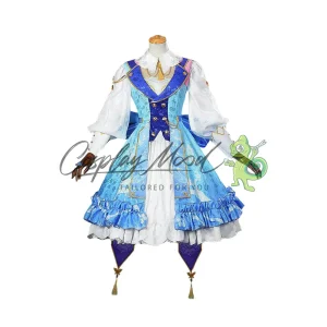 Costume Cosplay Ayaka Kamisato Springbloom Missive Skin Genshin Impact
