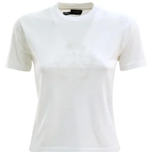 T-shirt in Jersey di Cotone con Stemma Gucci