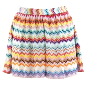 Shorts in Viscosa Lamé