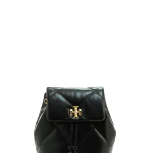 Zaino Kira in pelle trapuntata di colore nero