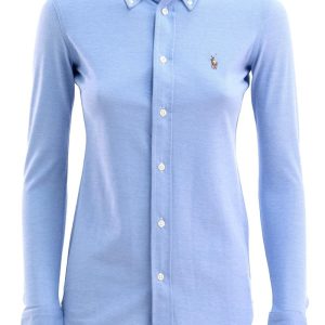 Camicia Oxford color azzurro