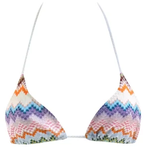 Bikini a Triangolo in Viscosa Lamé