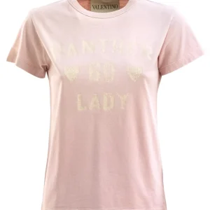 T-shirt in Jersey con Stampa