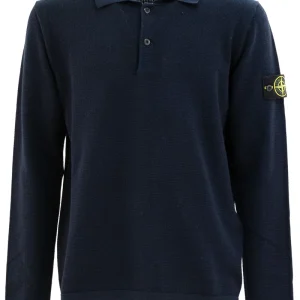 Polo a Maniche Lunghe in Cotone