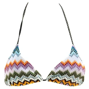 Bikini a Triangolo in Viscosa Lamé