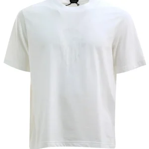 T-shirt in Jersey di Cotone con Stemma Gucci