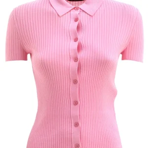 Camicia a Maniche Corte in Maglia