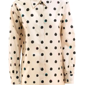 Camicia a Pois in Taffetà di Seta