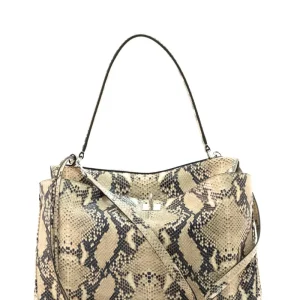 Borsa Rodeo Media in Pelle Pitonata