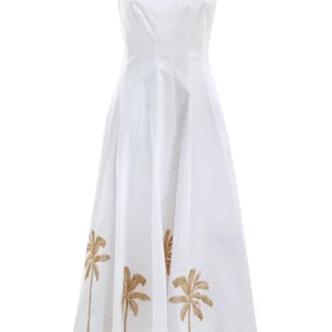 Abito Wells in Popeline di Cotone