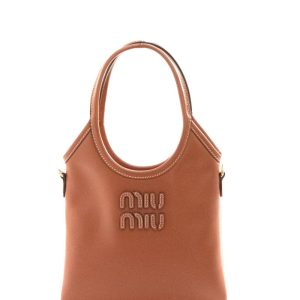 Borsa Ivy in pelle color marrone