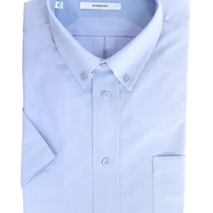 Camicia in Oxford color azzurro