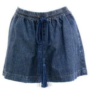 Shorts in Denim Chambray