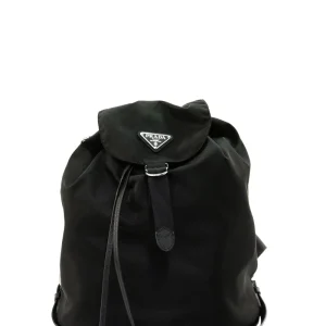 Zaino in Re-Nylon color nero