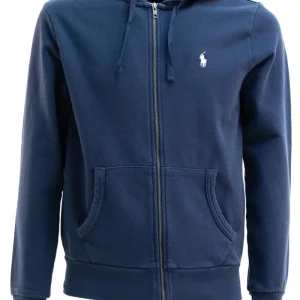 Felpa con Cappuccio in Cotone Loopback