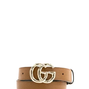 Cintura GG Marmont color marrone chiaro