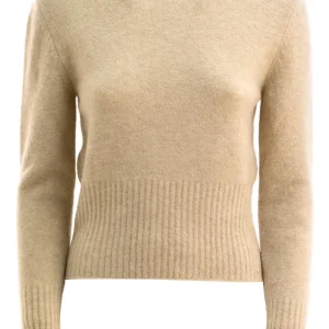 Pullover in lana e cashmere color grigio