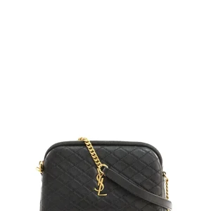 Borsa Gaby in pelle trapuntata color nero