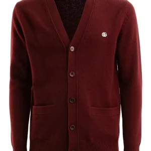 Cardigan in Lana Cashmere con Ricamo