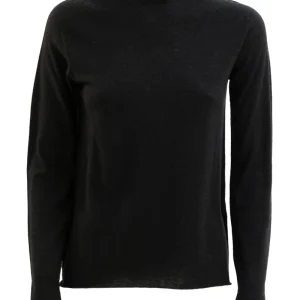 Pullover in cashmere di colore nero