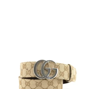 Cintura Marmont in Tessuto GG
