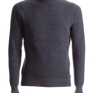 Pullover a Collo Alto in Lana