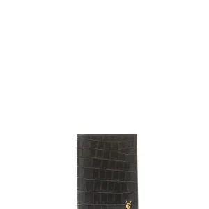 Saint Laurent 607659 DZEDW1000 Custodia per Passaporto