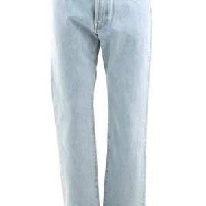 Pantalone in Denim di Cotone