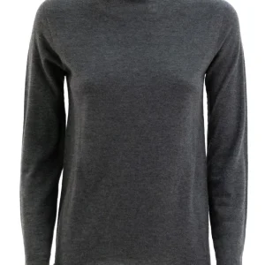 Pullover in cashmere di colore grigio