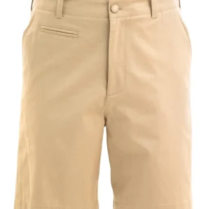 Bermuda chino in cotone di colore beige