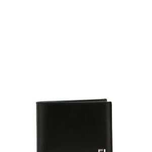 Portafoglio Bi-fold Squared FF in Pelle