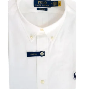 Camicia in Popeline Stretch