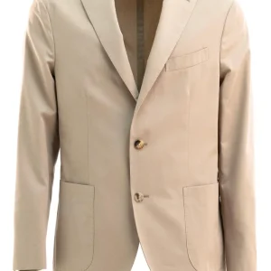 Abito in cotone di colore beige