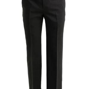 Pantaloni in Lana con Dettaglio Gucci Cimosa