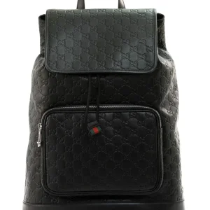 Zaino GG Emblem in Pelle