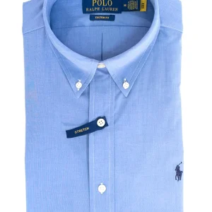 Camicia in Popeline Stretch