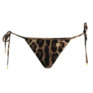 Slip con Laccetti da Mare Stampa Leopardo