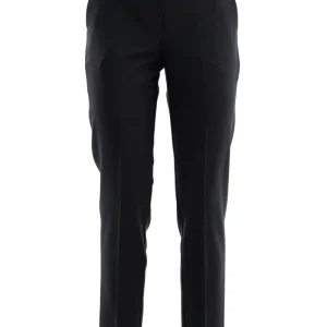 Pantaloni in lana di colore blu