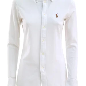 Camicia Oxford color bianco