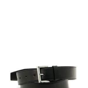 Cintura in pelle liscia