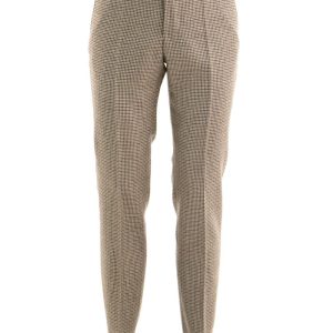 Pantaloni in Lana Beige