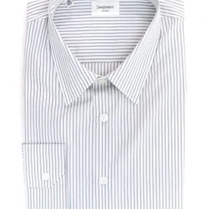 Camicia Cassandre a Righe in Popeline di Cotone