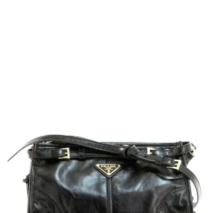Borsa Prada Bonnie small in pelle di colore nero
