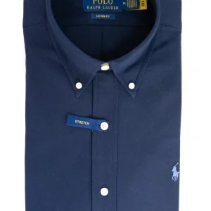 Camicia in Popeline Stretch