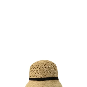 Cappello in raffia beige